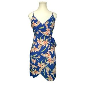 Sienna Sky Blue Floral Dress